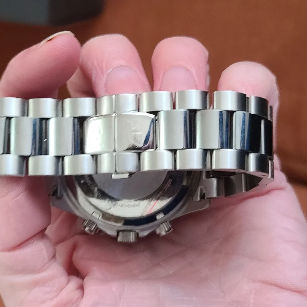 Android Quarts Men’s Stainless Steel Chronograph Watch, AD 302, New Open Box